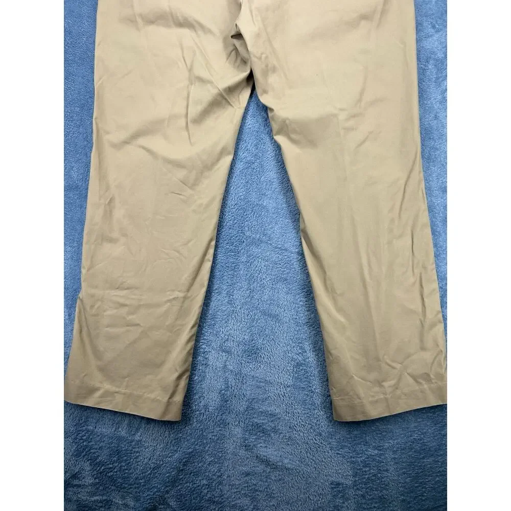 Banana Republic Pants Mens 38x32 Beige 100% Cotton Tailored Slim